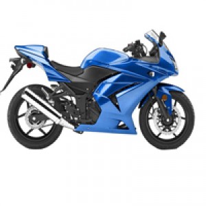 Erschwingliche 2008-2012 Kawasaki EX250 Verkleidung