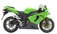 Verkleidung Kawasaki Ninja ZX6R 05-06