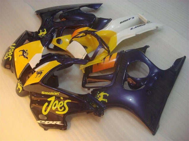 Blau Gelb Joes Honda CBR 600 F3 95-98 Motorrad Verkleidungen Blau Gelb Joes Honda CBR 600 F3 95-98 Motorrad Verkleidungen