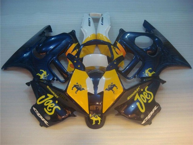 Blau Gelb Joes Honda CBR 600 F3 95-98 Motorrad Verkleidungen Blau Gelb Joes Honda CBR 600 F3 95-98 Motorrad Verkleidungen