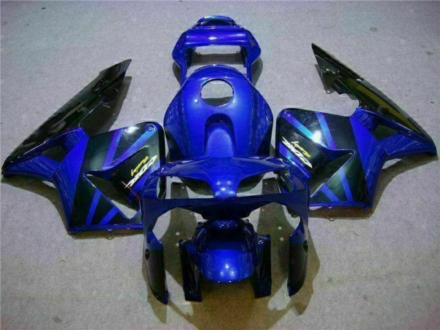 Blau Honda CBR 600 RR 03-04 Motorrad Verkleidungen Blau Honda CBR 600 RR 03-04 Motorrad Verkleidungen