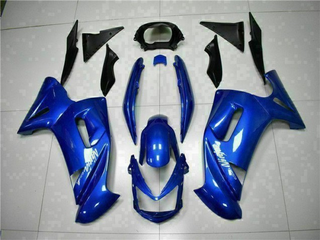 Blau Kawasaki EX650 06-08 Motorrad Verkleidungen