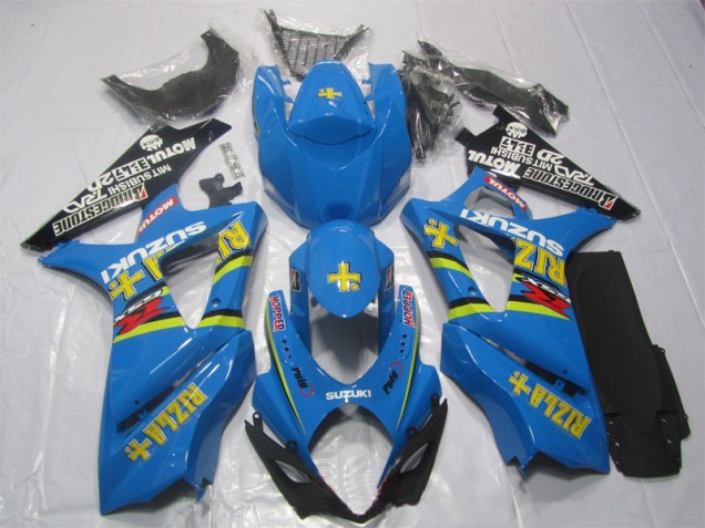 Blau Rizla Suzuki GSXR 1000 K7 07-08 Motorrad Verkleidungen Blau Rizla Suzuki GSXR 1000 K7 07-08 Motorrad Verkleidungen