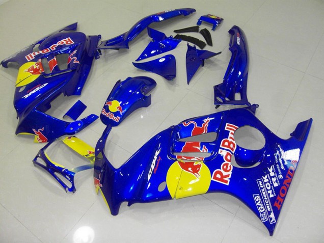 Blau Rot Bull Honda CBR 600 F3 95-98 Motorrad Verkleidungen Blau Rot Bull Honda CBR 600 F3 95-98 Motorrad Verkleidungen