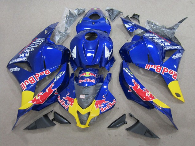 Blau Rot Bull Honda CBR 600 RR 09-12 Motorrad Verkleidungen