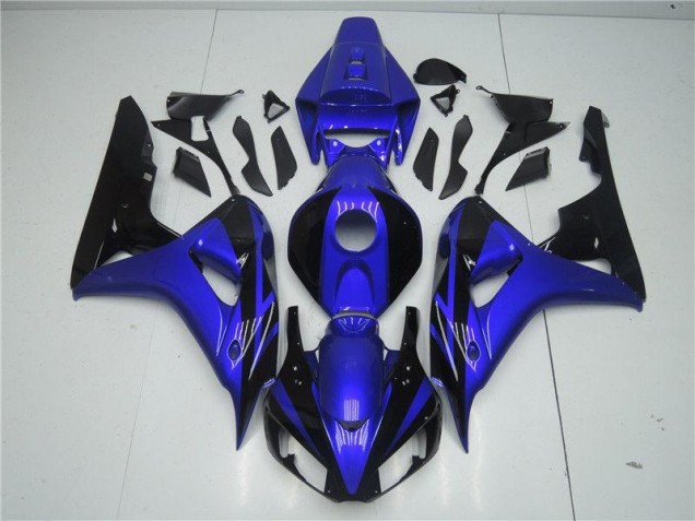 Blau Schwarz Honda CBR 1000 RR 06-07 Motorrad Verkleidungen Blau Schwarz Honda CBR 1000 RR 06-07 Motorrad Verkleidungen