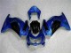 Blau Schwarz Kawasaki EX250 08-12 Motorrad Verkleidungen