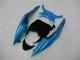 Blau Schwarz Kawasaki ZX6R 09-12 Motorrad Verkleidungen Blau Schwarz Kawasaki ZX6R 09-12 Motorrad Verkleidungen