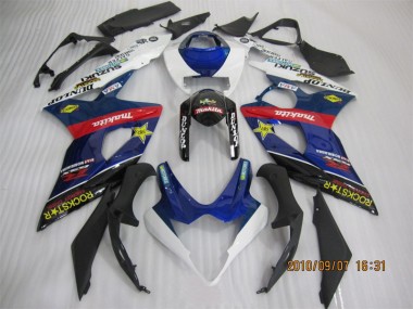 Blau Schwarz Rockstar Suzuki GSXR 1000 K5 05-06 Motorrad Verkleidungen