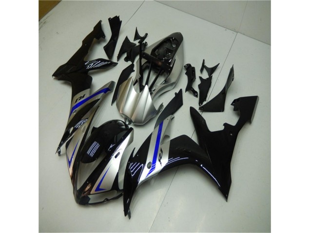 Blau Schwarz Silber Yamaha R1 04-06 Motorrad Verkleidungen Blau Schwarz Silber Yamaha R1 04-06 Motorrad Verkleidungen