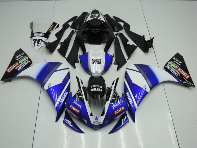 Blau Schwarz Sterilgarda Yamaha R1 12-14 Motorrad Verkleidungen Blau Schwarz Sterilgarda Yamaha R1 12-14 Motorrad Verkleidungen