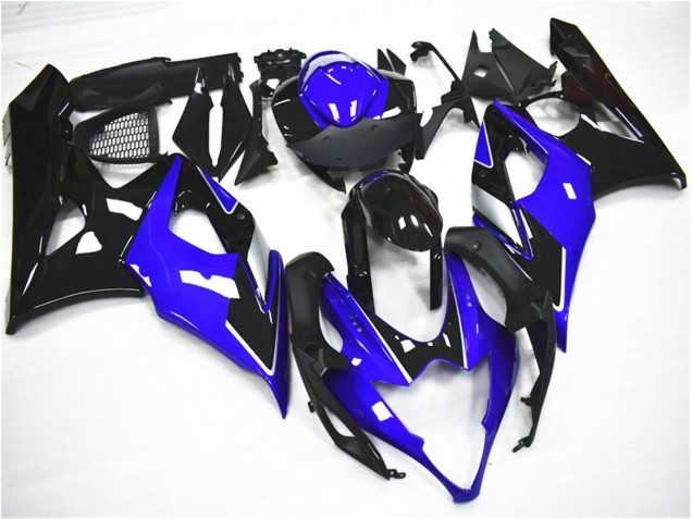 Blau Schwarz Suzuki GSXR 1000 K5 05-06 Motorrad Verkleidung Blau Schwarz Suzuki GSXR 1000 K5 05-06 Motorrad Verkleidung