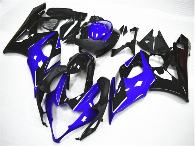 Blau Schwarz Suzuki GSXR 1000 K5 05-06 Motorrad Verkleidung Blau Schwarz Suzuki GSXR 1000 K5 05-06 Motorrad Verkleidung
