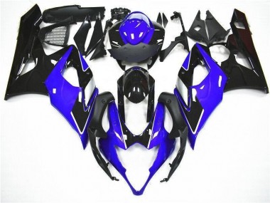 Blau Schwarz Suzuki GSXR 1000 K5 05-06 Motorrad Verkleidung