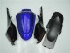 Blau Schwarz Suzuki GSXR 1000 K5 05-06 Motorrad Verkleidungen Blau Schwarz Suzuki GSXR 1000 K5 05-06 Motorrad Verkleidungen