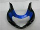 Blau Schwarz Suzuki GSXR 600 / 750 K1 K2 K3 01-03 Motorrad Verkleidungen