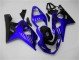 Blau Schwarz Suzuki GSXR 600 / 750 K4 04-05 Motorrad Verkleidungen Blau Schwarz Suzuki GSXR 600 / 750 K4 04-05 Motorrad Verkleidungen