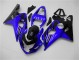 Blau Schwarz Suzuki GSXR 600 / 750 K4 04-05 Motorrad Verkleidungen Blau Schwarz Suzuki GSXR 600 / 750 K4 04-05 Motorrad Verkleidungen
