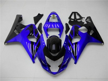 Blau Schwarz Suzuki GSXR 600 / 750 K4 04-05 Motorrad Verkleidungen