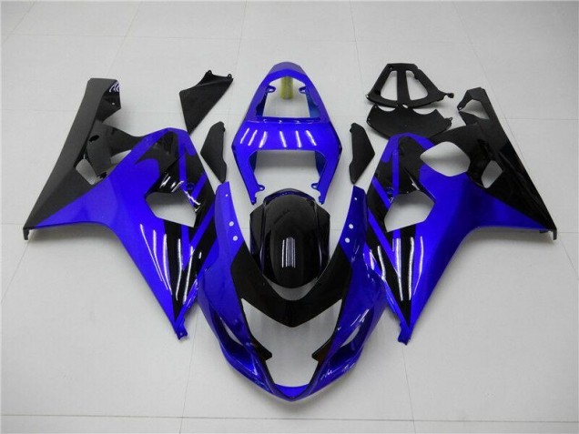 Blau Schwarz Suzuki GSXR 600 / 750 K4 04-05 Motorrad Verkleidungen Blau Schwarz Suzuki GSXR 600 / 750 K4 04-05 Motorrad Verkleidungen