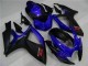 Blau Schwarz Suzuki GSXR 600 / 750 K6 06-07 Motorrad Verkleidungen Blau Schwarz Suzuki GSXR 600 / 750 K6 06-07 Motorrad Verkleidungen