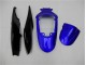 Blau Schwarz Suzuki GSXR 600 / 750 K6 06-07 Motorrad Verkleidungen & Plastik Blau Schwarz Suzuki GSXR 600 / 750 K6 06-07 Motorrad Verkleidungen & Plastik