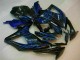 Blau Schwarz Suzuki GSXR 600 / 750 K8 08-10 Motorrad Verkleidungen