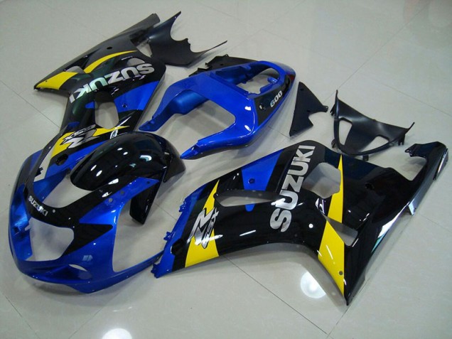 Blau Schwarz Suzuki GSXR 750 K1 K2 K3 01-03 Motorrad Verkleidungen