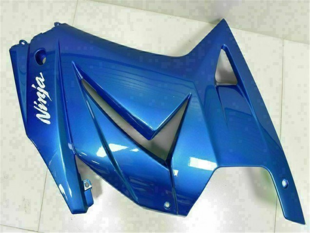 Blau Schwarz Weiß Ninja Kawasaki EX250 08-12 Motorrad Verkleidungen Blau Schwarz Weiß Ninja Kawasaki EX250 08-12 Motorrad Verkleidungen