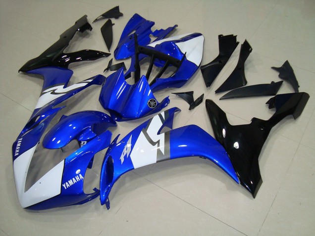Blau Schwarz Weiß Yamaha R1 04-06 Motorrad Verkleidungen Blau Schwarz Weiß Yamaha R1 04-06 Motorrad Verkleidungen