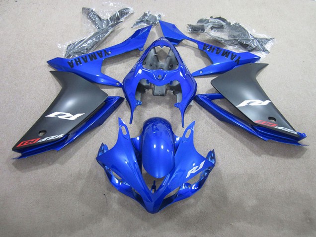 Blau Schwarz Yamaha R1 07-08 Motorrad Verkleidungen Blau Schwarz Yamaha R1 07-08 Motorrad Verkleidungen