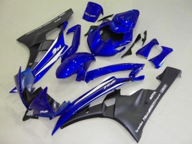 Blau Schwarz Yamaha R6 06-07 Motorrad Verkleidung