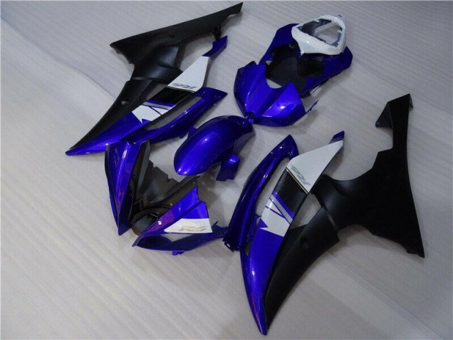 Blau Schwarz Yamaha R6 08-16 Motorrad Verkleidungen Blau Schwarz Yamaha R6 08-16 Motorrad Verkleidungen