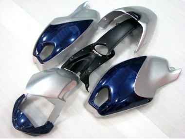 Blau Silber Ducati Monster 696 08-12 Motorrad Verkleidungen
