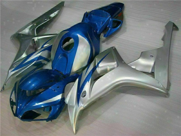 Blau Silber Honda CBR 1000 RR 06-07 Motorrad Verkleidungen Blau Silber Honda CBR 1000 RR 06-07 Motorrad Verkleidungen