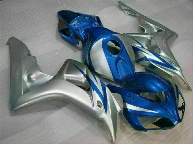 Blau Silber Honda CBR 1000 RR 06-07 Motorrad Verkleidungen Blau Silber Honda CBR 1000 RR 06-07 Motorrad Verkleidungen