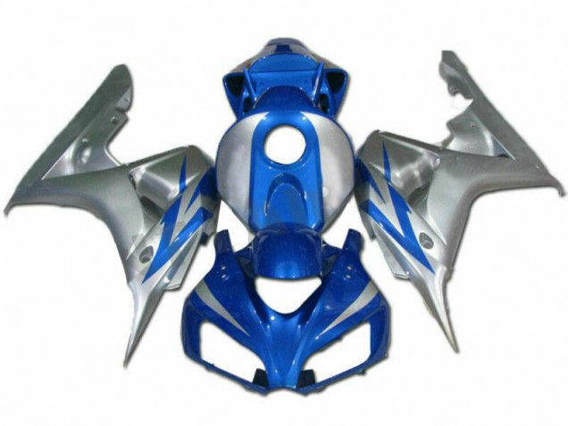 Blau Silber Honda CBR 1000 RR 06-07 Motorrad Verkleidungen Blau Silber Honda CBR 1000 RR 06-07 Motorrad Verkleidungen