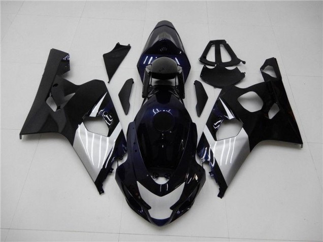 Blau Silber Suzuki GSXR 600 / 750 K4 04-05 Motorrad Verkleidungen Blau Silber Suzuki GSXR 600 / 750 K4 04-05 Motorrad Verkleidungen