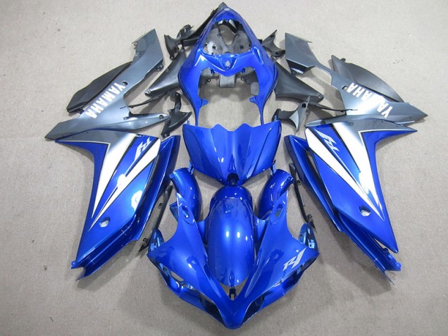 Blau Silber Yamaha R1 07-08 Motorrad Verkleidungen Blau Silber Yamaha R1 07-08 Motorrad Verkleidungen