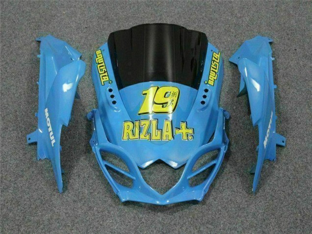 Blau Suzuki GSXR 1000 K9 09-16 Motorrad Verkleidungen Blau Suzuki GSXR 1000 K9 09-16 Motorrad Verkleidungen