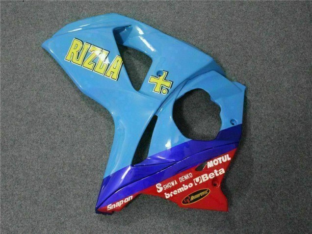Blau Suzuki GSXR 1000 K9 09-16 Motorrad Verkleidungen Blau Suzuki GSXR 1000 K9 09-16 Motorrad Verkleidungen
