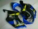 Blau Suzuki GSXR 600 / 750 K1 K2 K3 01-03 Motorrad Verkleidung Blau Suzuki GSXR 600 / 750 K1 K2 K3 01-03 Motorrad Verkleidung