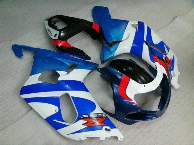 Blau Suzuki GSXR 600 / 750 K1 K2 K3 01-03 Motorrad Vollverkleidung Blau Suzuki GSXR 600 / 750 K1 K2 K3 01-03 Motorrad Vollverkleidung