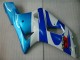 Blau Suzuki GSXR 600 / 750 K1 K2 K3 01-03 Motorrad Vollverkleidung Blau Suzuki GSXR 600 / 750 K1 K2 K3 01-03 Motorrad Vollverkleidung