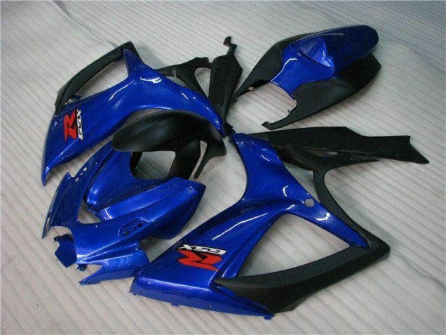 Blau Suzuki GSXR 600 / 750 K6 06-07 Motor Vollverkleidung Blau Suzuki GSXR 600 / 750 K6 06-07 Motor Vollverkleidung
