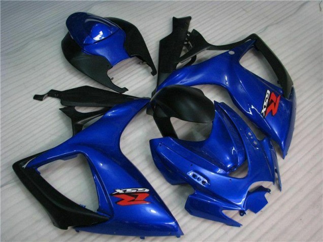 Blau Suzuki GSXR 600 / 750 K6 06-07 Motor Vollverkleidung Blau Suzuki GSXR 600 / 750 K6 06-07 Motor Vollverkleidung