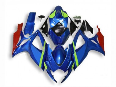 Blau Suzuki GSXR 600 / 750 K6 06-07 Motorrad Vollverkleidung