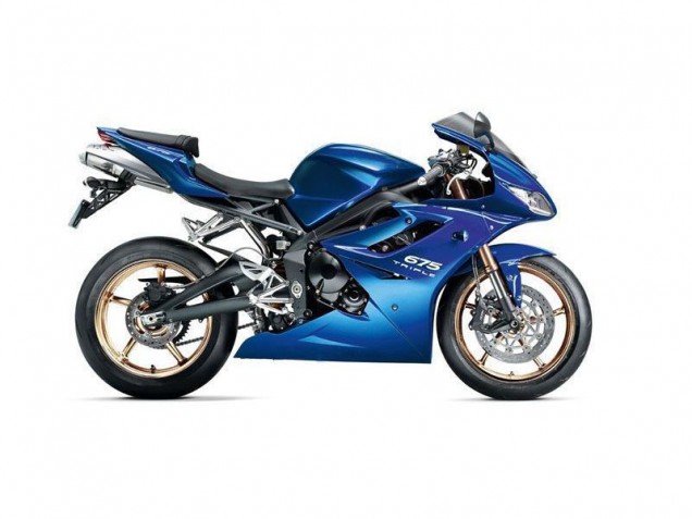 Blau Triumph Daytona 675 Triple 06-08 Motorrad Verkleidungen Blau Triumph Daytona 675 Triple 06-08 Motorrad Verkleidungen
