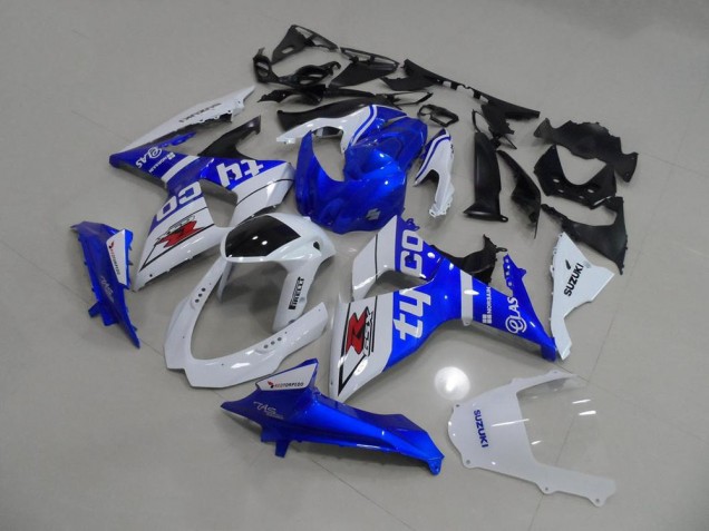 Blau Tyco Suzuki GSXR 1000 K9 09-16 Motorrad Verkleidung Blau Tyco Suzuki GSXR 1000 K9 09-16 Motorrad Verkleidung