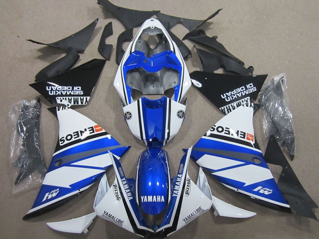 Blau Weiß Blau Weiß ENEOS Yamaha R1 00-01 Motorrad Verkleidungen Blau Weiß Blau Weiß ENEOS Yamaha R1 00-01 Motorrad Verkleidungen